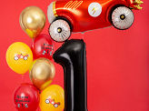 Balloon Foil Jumbo Number 1 Black 86cm
