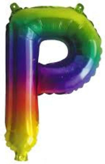Balon Folie Jumbo Literă Multicolor 86buc