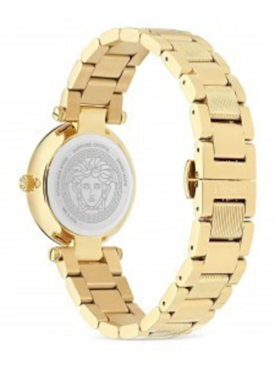 Versace Reve Lady Women's Watch with Gold Metal Bracelet