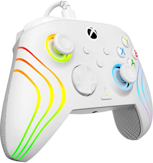 Turtle Beach Afterglow Wave Cu fir Gamepad pentru PC Alb