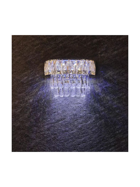 Modern Lumină de Perete cu LED Integrat Auriu