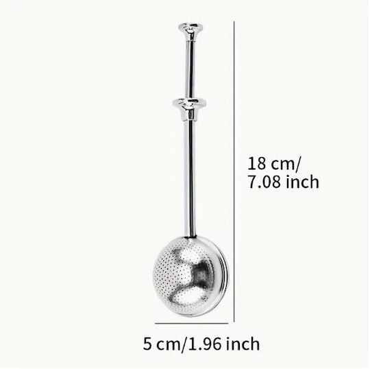 Teesieb mit Handgriff aus Edelstahl 1Stück DA388603