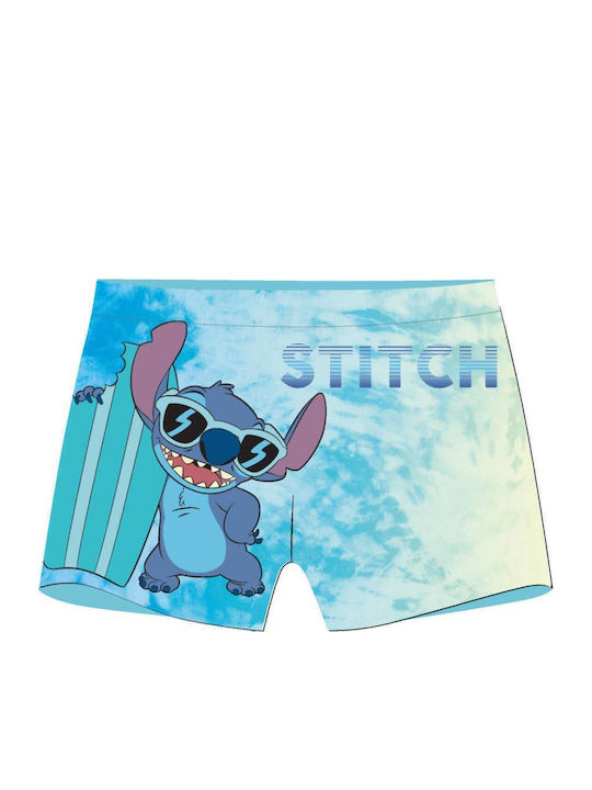 Disney Stitch Kids Swimwear Swim Shorts Blue