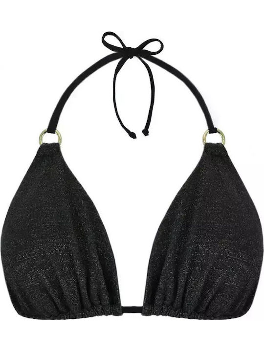 African Ovation Gold Bikini Τριγωνάκι B Cup Μαύρο