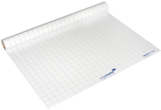 Legamaster Magic Chart Elektrostatik-Gitter-Rollenpapier 25 Blatt 80x60cm