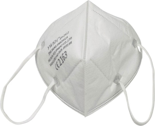 Protective Mask Fabric FFP2 White 10pcs