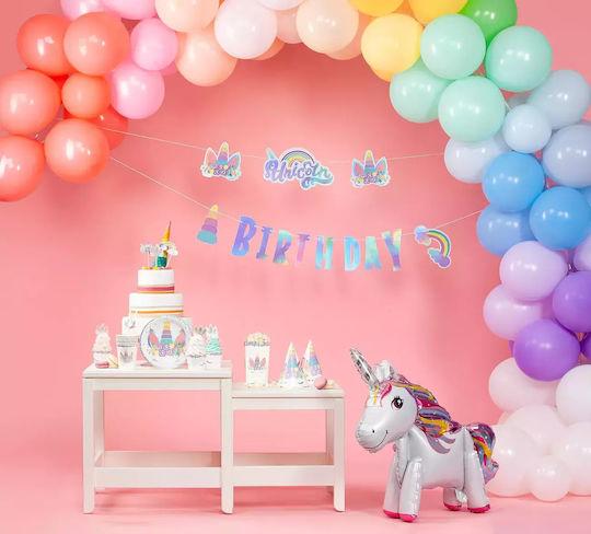 Unicorn Birthday Pastel Garland 2.5m