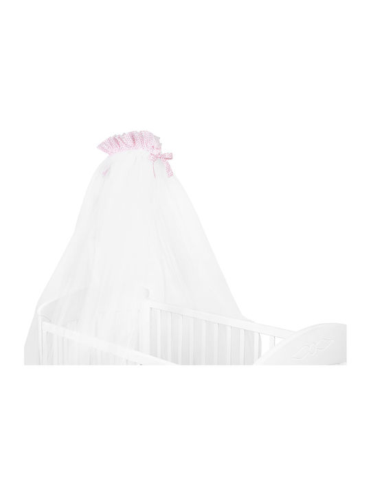 Kikka Boo Baby Mosquito Net for Crib Day in Paris Pink