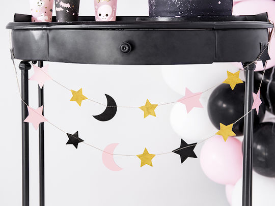 Garland Star & Moon Halloween 1.9 Meters