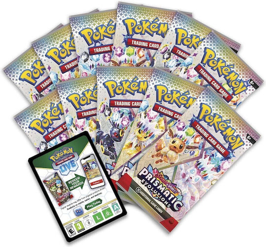 Pokémon TCG Karmesin & Purpur-prismatische Entwicklungen Pokémon Center Elite Trainer Box