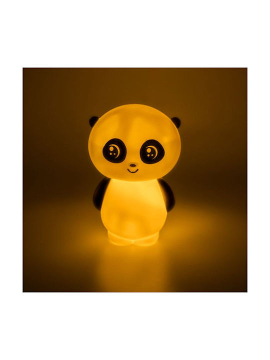 Παιδικό Φωτιστικό Νυκτός Μπαταρίες Σχέδιο Panda 10x8x14.5cm