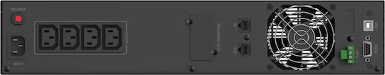Powertech PT-1408 UPS (VI) Linie-interaktiv 2200VA 1540W