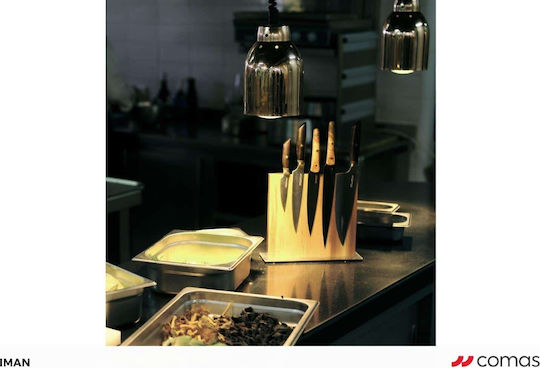 Comas Magnetisch Messerständer Hölzernes Comas Magnetisch Messerständer Hölzernes