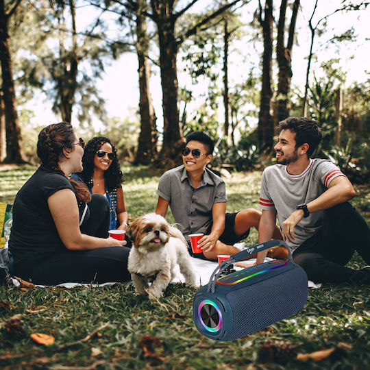 V-tone BWS210 Bluetooth Speaker with Radio Blue