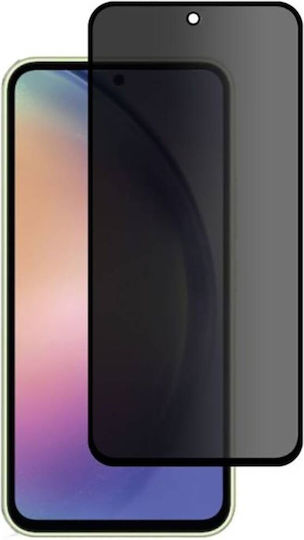 5D 0.3mm Privatsphäre Vollflächig gehärtetes Glas (Galaxy S24 FE)