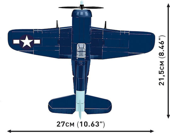 Grumman F6F Hellcat Blocuri 235 Piese