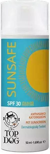 Top Dog Pet Sunscreen Sunsafe 50ml
