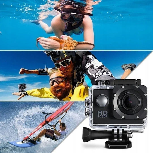 Extreme Cameră de Acțiune Full HD (1080p) Subacvatică (cu Carcasă) Neagră