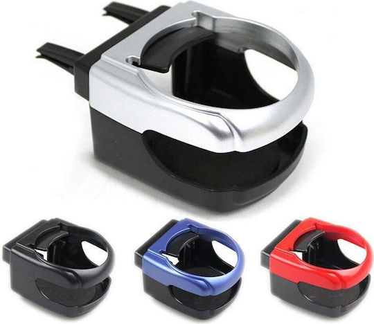 Car Cup Holder 1 Position for AC Vents in Red Color