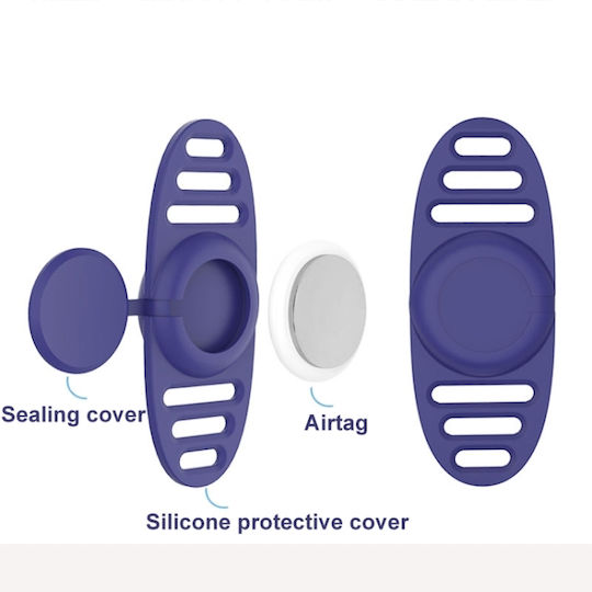 Case Silicone for AirTag in Pink color