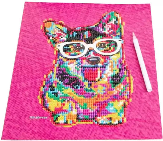 Hinkler Κατασκευη Με Κρυσταλλους Σκυλος - Crystal Creations: Pd Moreno Corgi In Glasses Cc-26 Hinkler