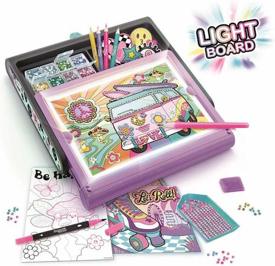 Canal Toys Painting Style 4 Ever Diamond Art 3in1 Led Case 300 for Children 3+ years Years