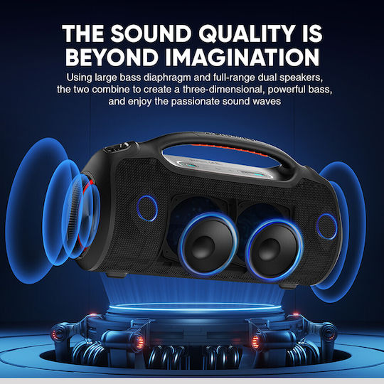 Sonic Gear Studiobeats III Bluetooth високоговорител 240W Прозрачен