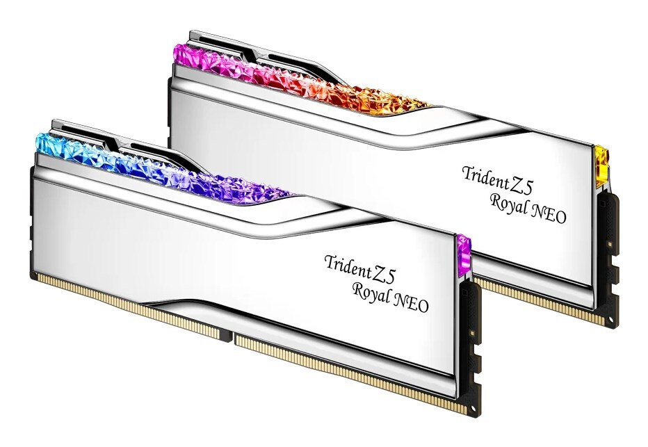G.Skill Trident Z5 Royal Neo EXPO DDR5 64GB RAM με 2x32GB Modules και Ταχύτητα 6000 για Desktop