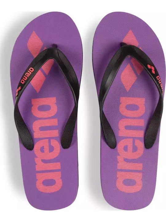 Arena Flip Flops Μωβ