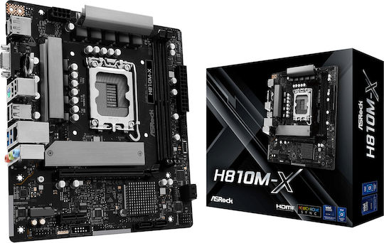 ASRock H810M-X WiFi Placă de bază Micro ATX cu Intel 1851 Socket
