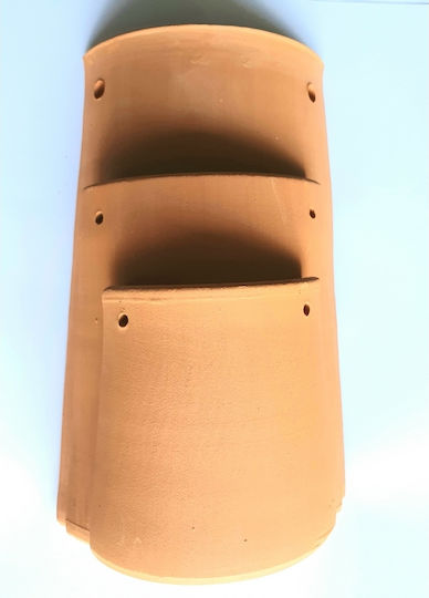 Κεραμίδι Πήλινο Μεσαίο 14x10cm