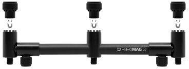Adjustable Buzzbar Delphin Fleximag Buzz XL 25 35 Cm 3 Fishing Rod Holders Magnetic