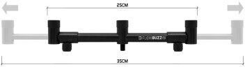 Delphin Flexibuzz XL Verstellbare Buzz Bar 25-35 cm 3 Ruten