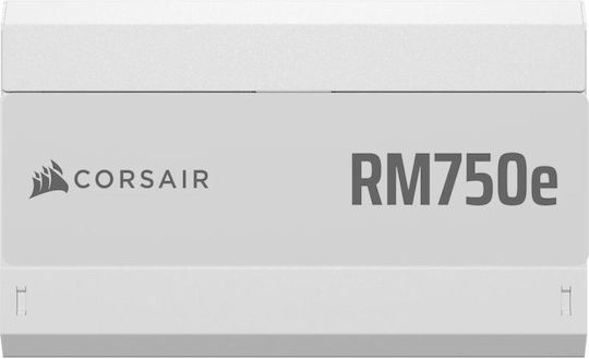 Corsair RMe Series RM750e 750W Λευκό Τροφοδοτικό Υπολογιστή Full Modular 80 Plus Gold