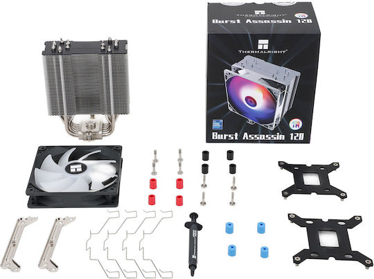 Thermalright Burst Assassin 120 ARGB Ψύκτρα Επεξεργαστή για Socket AM4/AM5/115x/1700