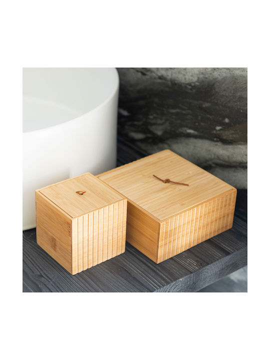 Estia Essentials Tabletop Organizer Bamboo Brown