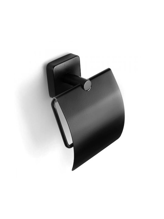 Karag Quattro Χαρτοθήκη Επιτοίχια Inox Black Matt
