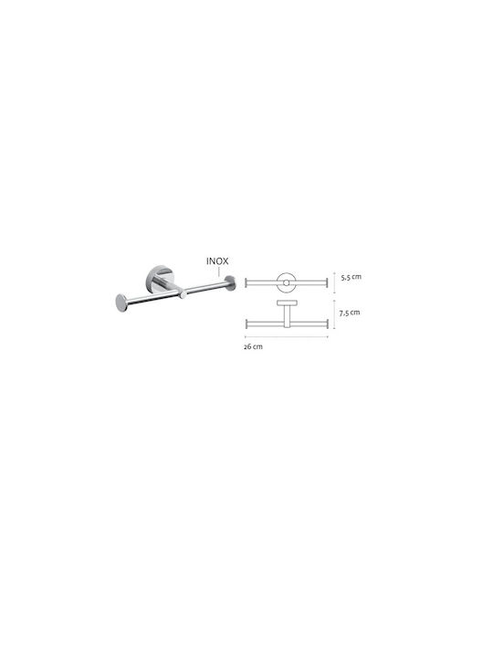 Karag Държач за хартия Inox Satin