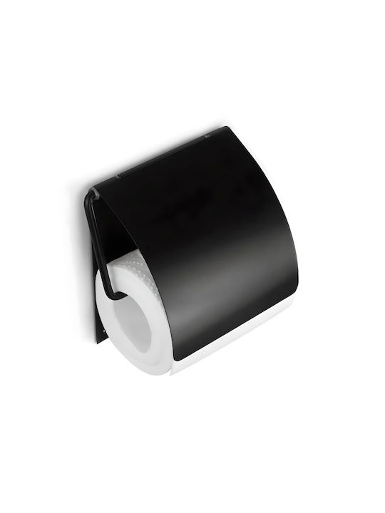 Karag Quattro Wandmontiert Papierhalter Schwarz