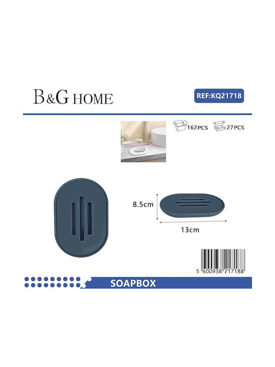 501994 Soap Dish Plastic Blue