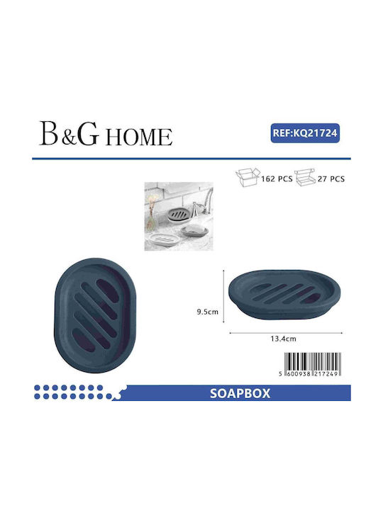 501990 Soap Dish Plastic Blue