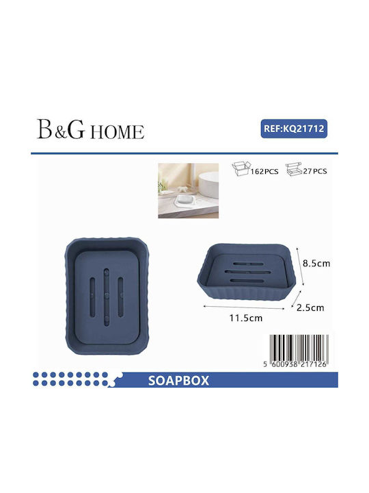 502000 Soap Dish Plastic Blue