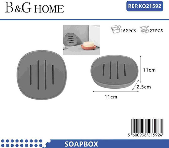 Soap Dish 502116 Gray