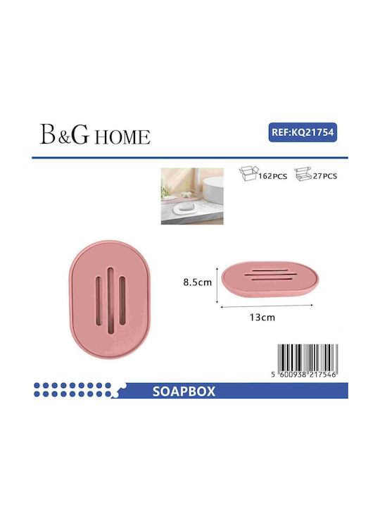 501964 Seifenschale Kunststoff Rosa 56009386
