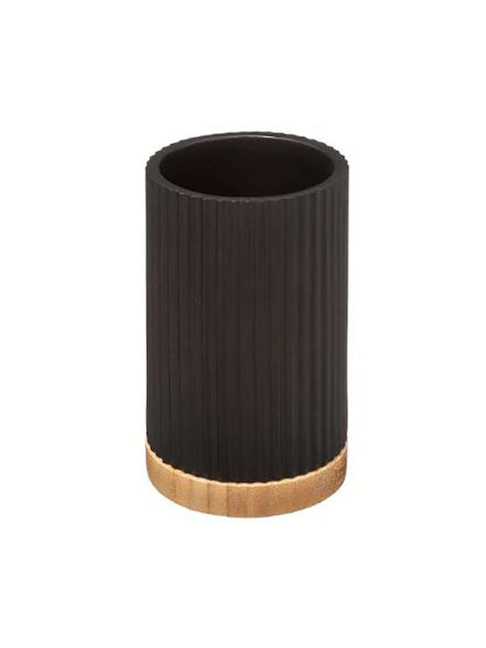 Marva 174541Β Ceramic Cup Holder Countertop Black