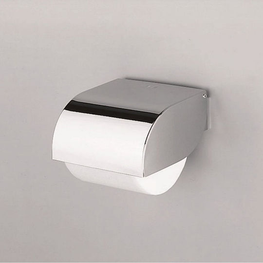 Inda Hotellerie Wall-mounted Paper Holder Metallic Silver