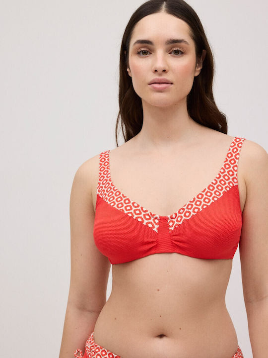 Bikini Σουτιέν C Cup ΚΟΡΑΛΙ