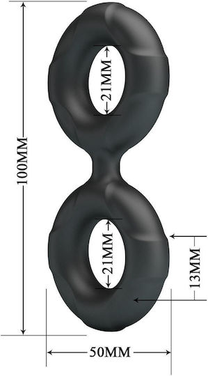 Radwan Erection Ring Super Soft Silicone Waterproof
