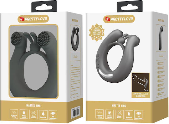 Vibrating Erection Ring Master Ring 12 Vibration Functions Memory Function