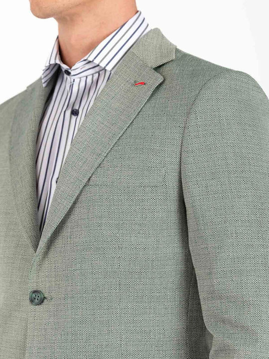 Jachetă De Costum Pentru Bărbați De Vară Cu Fit Slim Bahama Green